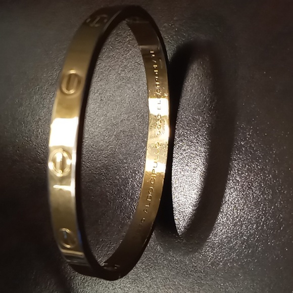 Aldo Cipullo VTG Cartier Vintage 1970 Charles Revson Love Bracelet - Picture 13 of 13
